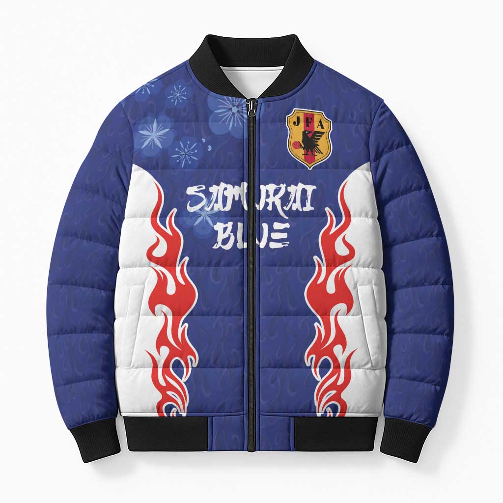 Custom Japan National Football Bomber Puffer Jacket Retro Style-Inspired 1998 - Wonder Print Shop