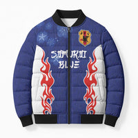 Custom Japan National Football Bomber Puffer Jacket Retro Style-Inspired 1998 - Wonder Print Shop