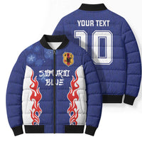 Custom Japan National Football Bomber Puffer Jacket Retro Style-Inspired 1998 - Wonder Print Shop