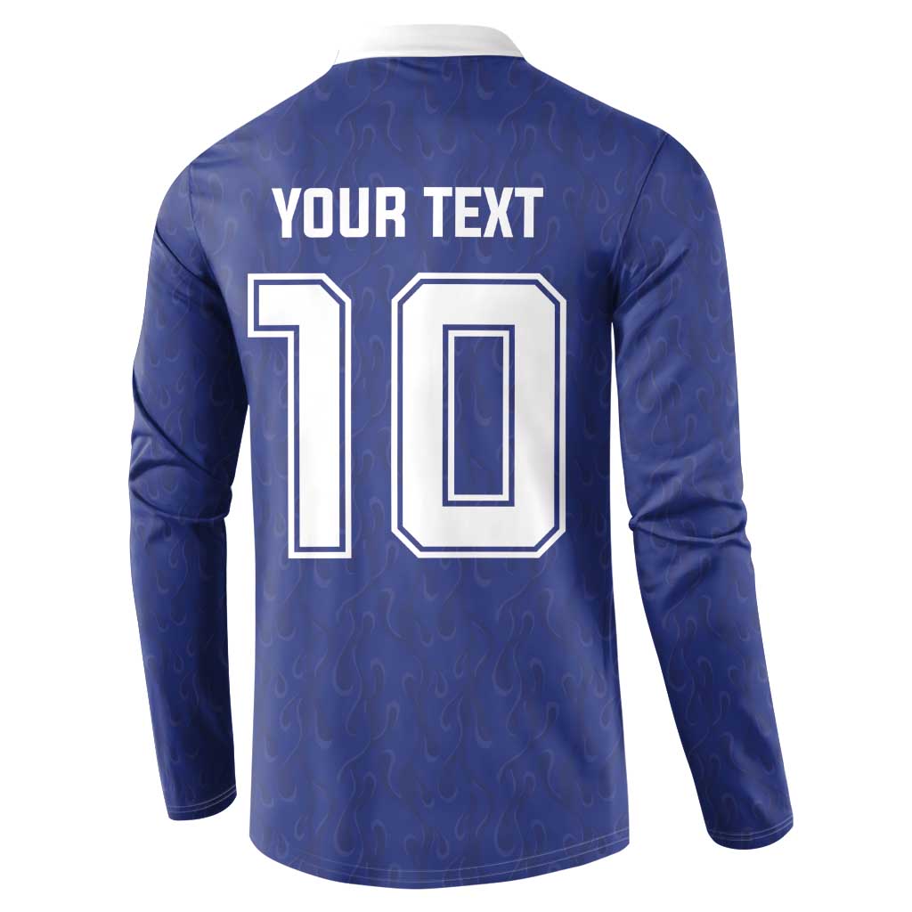 Custom Japan National Football Button Sweatshirt Retro Style-Inspired 1998 - Wonder Print Shop