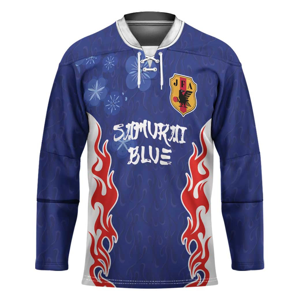 Custom Japan National Football Hockey Jersey Retro Style-Inspired 1998 - Wonder Print Shop