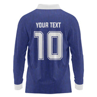 Custom Japan National Football Long Sleeve Polo Shirt Retro Style-Inspired 1998 - Wonder Print Shop