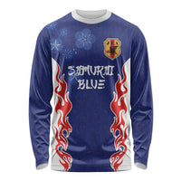Custom Japan National Football Long Sleeve Shirt Retro Style-Inspired 1998 - Wonder Print Shop