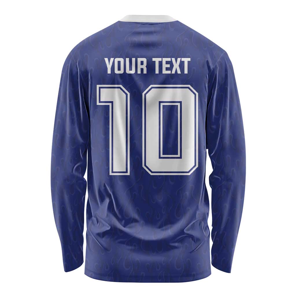 Custom Japan National Football Long Sleeve Shirt Retro Style-Inspired 1998 - Wonder Print Shop
