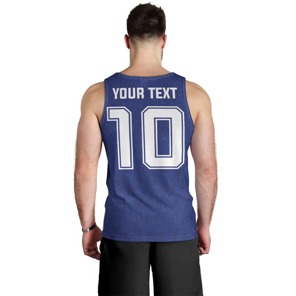 Custom Japan National Football Men Tank Top Retro Style-Inspired 1998 - Wonder Print Shop