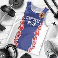 Custom Japan National Football Men Tank Top Retro Style-Inspired 1998 - Wonder Print Shop