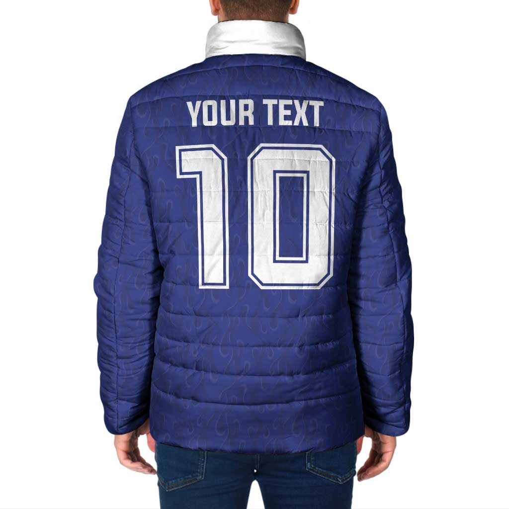 Custom Japan National Football Padded Jacket Retro Style-Inspired 1998 - Wonder Print Shop