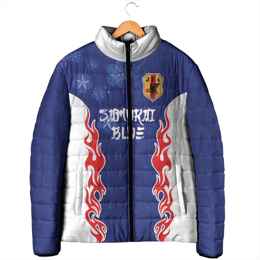 Custom Japan National Football Padded Jacket Retro Style-Inspired 1998 - Wonder Print Shop