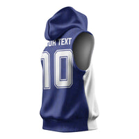 Custom Japan National Football Sleeveless Hoodie Retro Style-Inspired 1998 - Wonder Print Shop