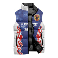 Custom Japan National Football Sleeveless Puffer Jacket Retro Style-Inspired 1998 - Wonder Print Shop