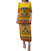 Romania Merry Christmas Puletasi Romania Emblem Traditional Folk Art - Wonder Print Shop