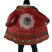 Mexico Merry Christmas Cloak Mexican Cultural Emblem Xmas Style - Wonder Print Shop