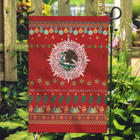 Mexico Merry Christmas Garden Flag Mexican Cultural Emblem Xmas Style - Wonder Print Shop