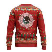 Mexico Merry Christmas Ugly Christmas Sweater Mexican Cultural Emblem Xmas Style - Wonder Print Shop