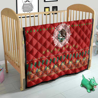 Mexico Merry Christmas Quilt Mexican Cultural Emblem Xmas Style - Wonder Print Shop