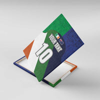 Custom Ireland and Australia Canvas Wall Art Shamrocks and Aboriginal Art