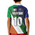 Custom Ireland and Australia Kid Polo Shirt Shamrocks and Aboriginal Art