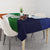 Custom Ireland and Australia Tablecloth Shamrocks and Aboriginal Art