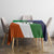 Custom Ireland and Australia Tablecloth Shamrocks and Aboriginal Art