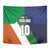 Custom Ireland and Australia Tapestry Shamrocks and Aboriginal Art