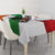 Custom Ireland and England Tablecloth Celtic Shanrocks and Roses with Red Cross