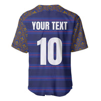 Custom France Rugby-Le XV de France Baseball Jersey Go Les Bleus