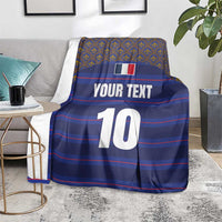 Custom France Rugby-Le XV de France Blanket Go Les Bleus