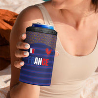 Custom France Rugby-Le XV de France 4 in 1 Can Cooler Tumbler Go Les Bleus