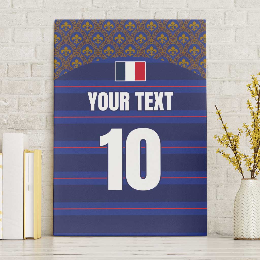 Custom France Rugby-Le XV de France Canvas Wall Art Go Les Bleus
