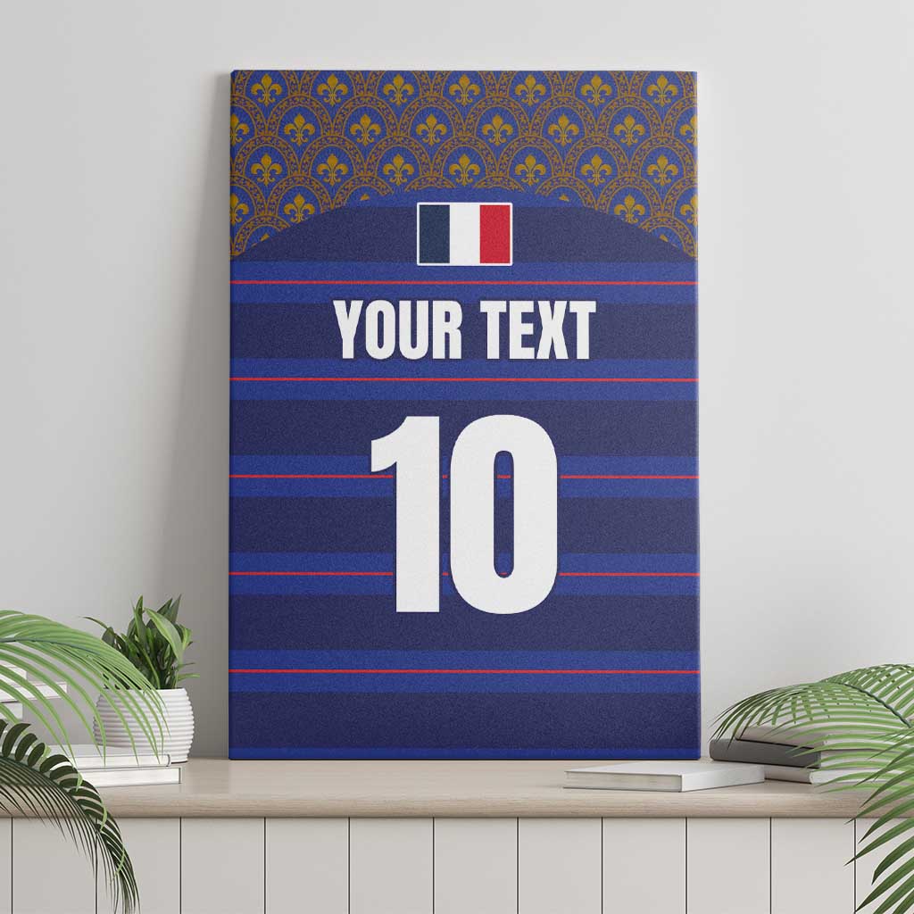 Custom France Rugby-Le XV de France Canvas Wall Art Go Les Bleus