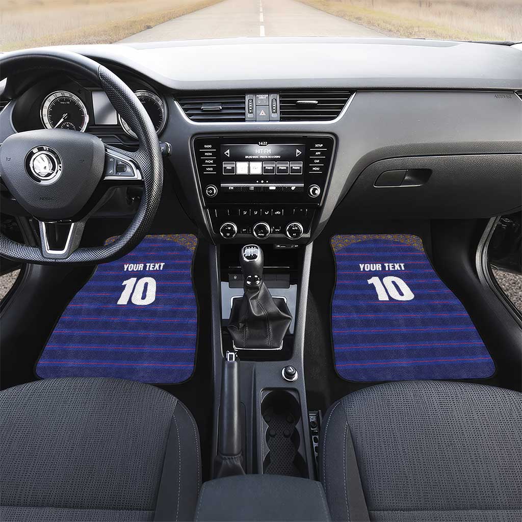 Custom France Rugby-Le XV de France Car Mats Go Les Bleus