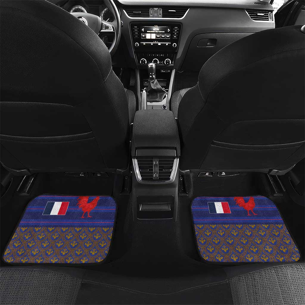 Custom France Rugby-Le XV de France Car Mats Go Les Bleus
