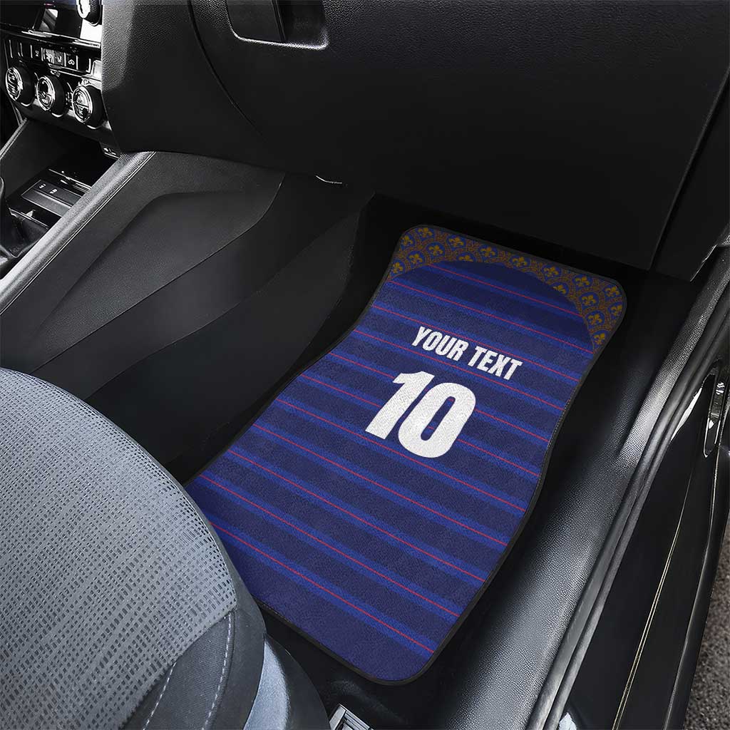 Custom France Rugby-Le XV de France Car Mats Go Les Bleus