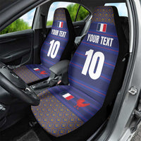 Custom France Rugby-Le XV de France Car Seat Cover Go Les Bleus