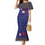 Custom France Rugby-Le XV de France Family Matching Mermaid Dress and Hawaiian Shirt Go Les Bleus