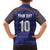 Custom France Rugby-Le XV de France Family Matching Off Shoulder Maxi Dress and Hawaiian Shirt Go Les Bleus