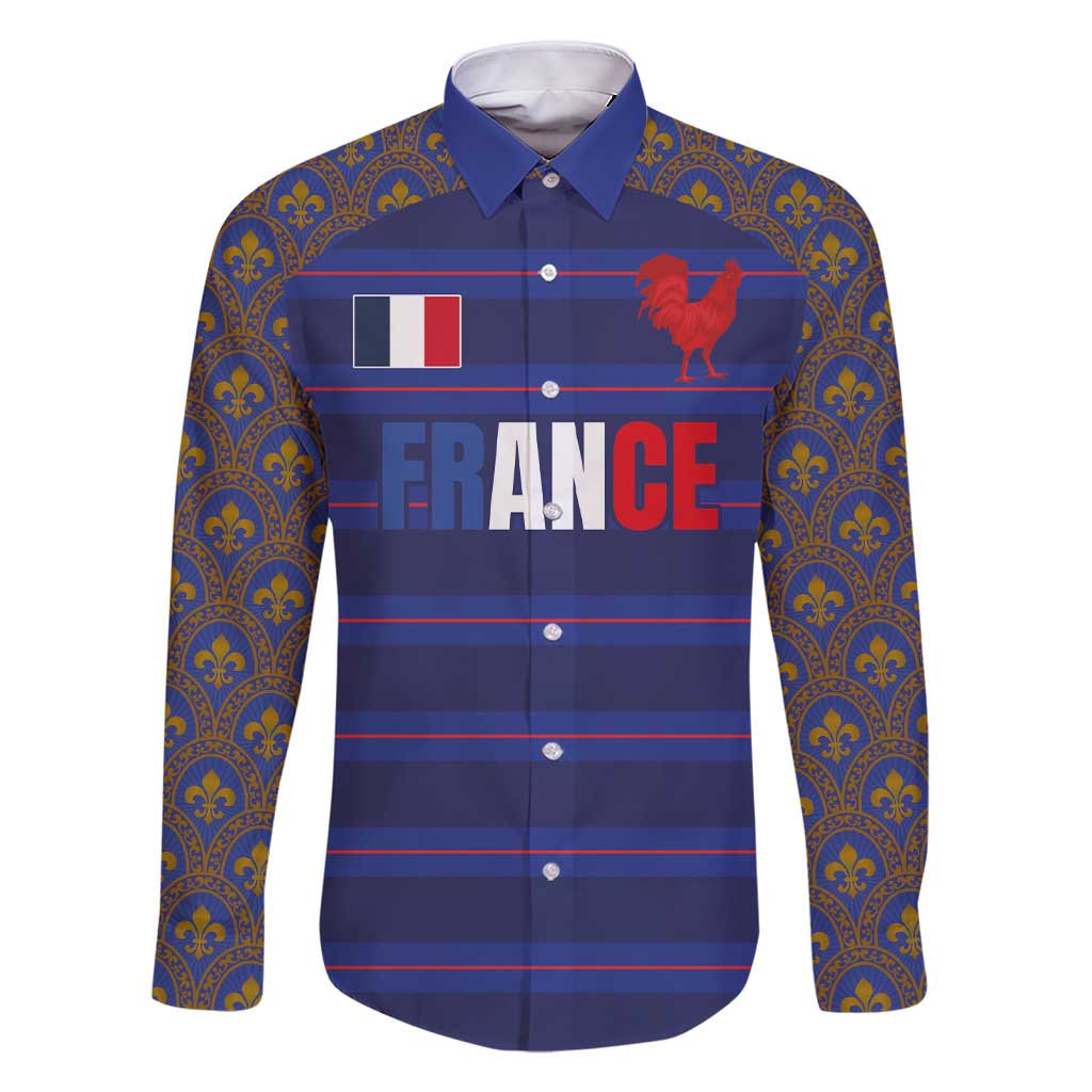 Custom France Rugby-Le XV de France Family Matching Short Sleeve Bodycon Dress and Hawaiian Shirt Go Les Bleus