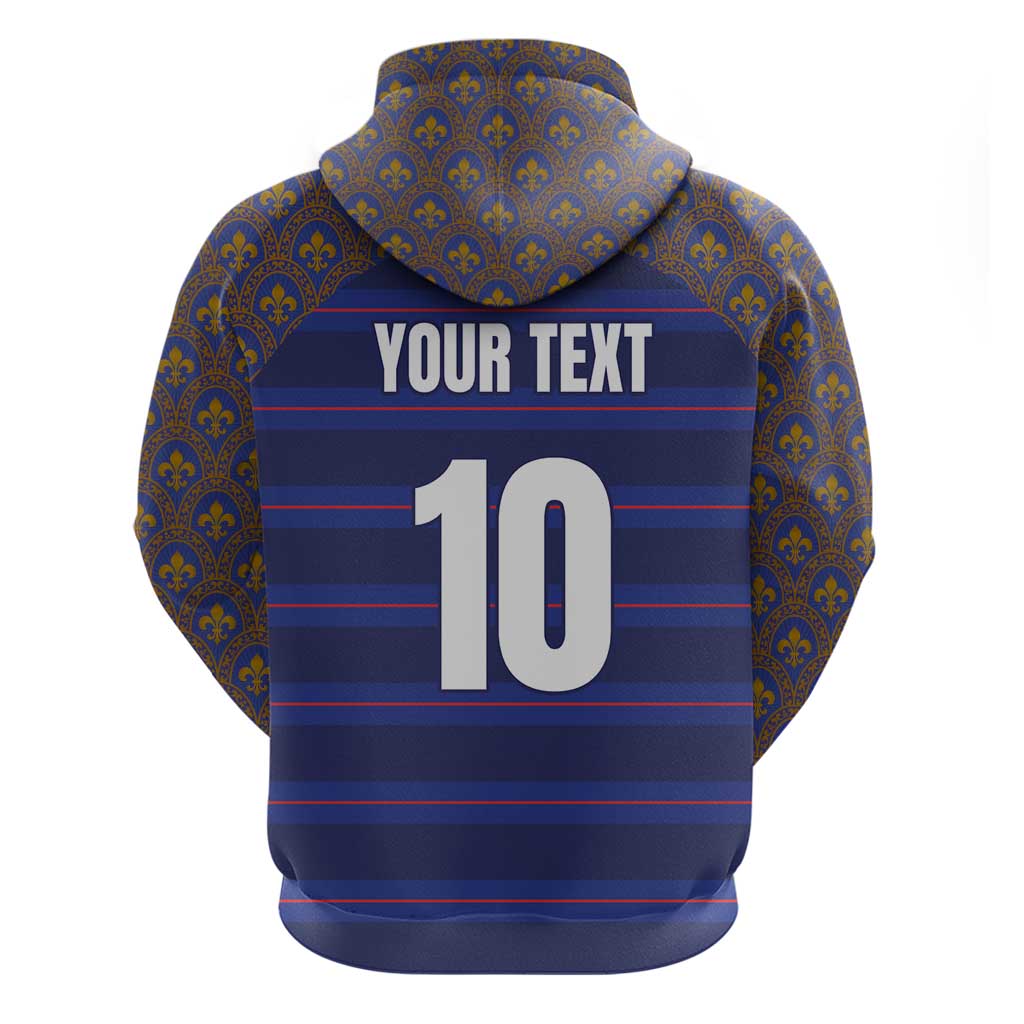Custom France Rugby-Le XV de France Hoodie Go Les Bleus