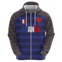 Custom France Rugby-Le XV de France Hoodie Go Les Bleus
