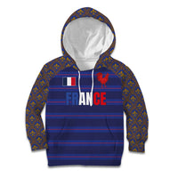 Custom France Rugby-Le XV de France Kid Hoodie Go Les Bleus