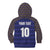 Custom France Rugby-Le XV de France Kid Hoodie Go Les Bleus