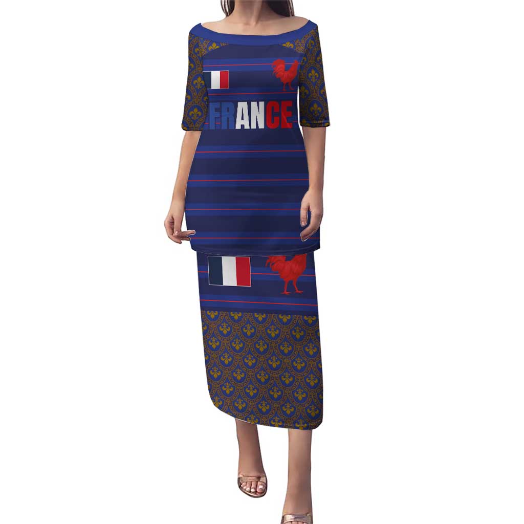 Custom France Rugby-Le XV de France Puletasi Go Les Bleus