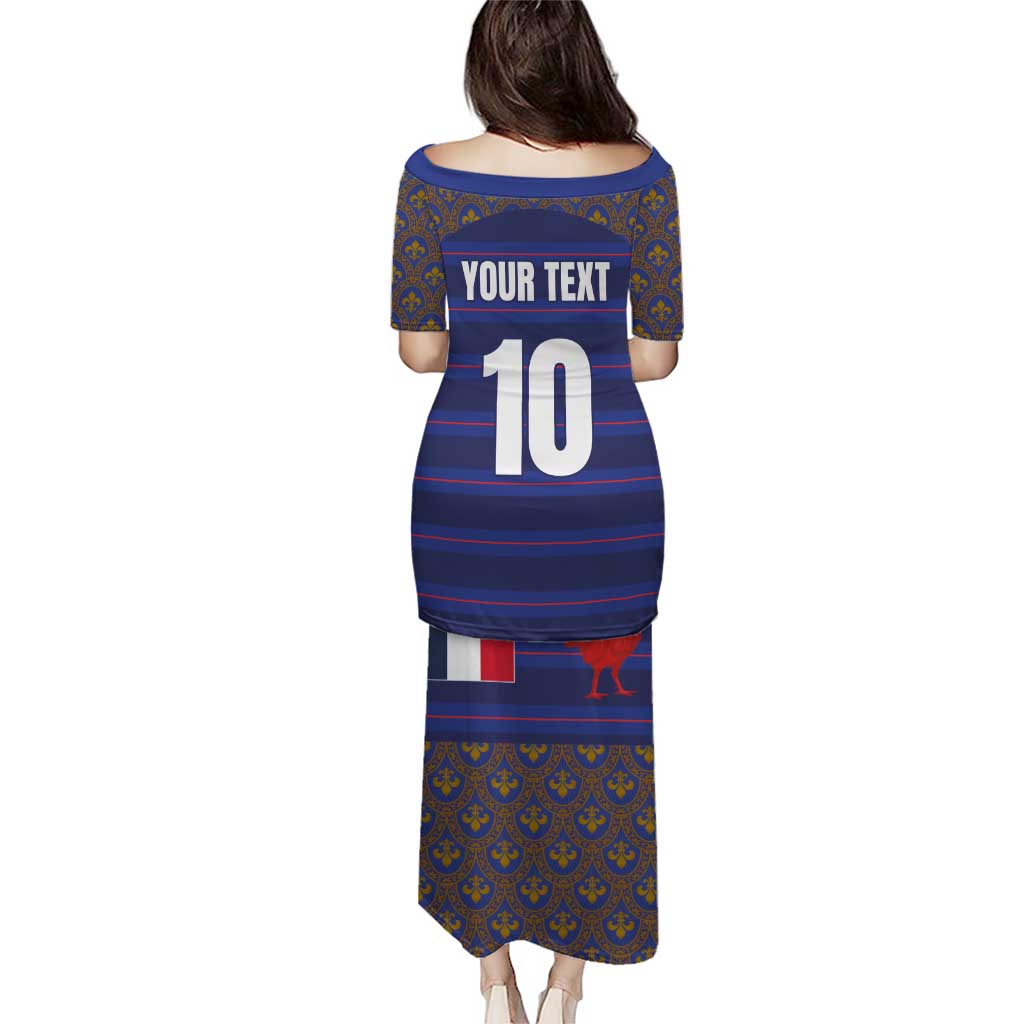 Custom France Rugby-Le XV de France Puletasi Go Les Bleus