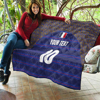 Custom France Rugby-Le XV de France Quilt Go Les Bleus