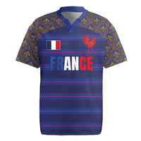 Custom France Rugby-Le XV de France Rugby Jersey Go Les Bleus