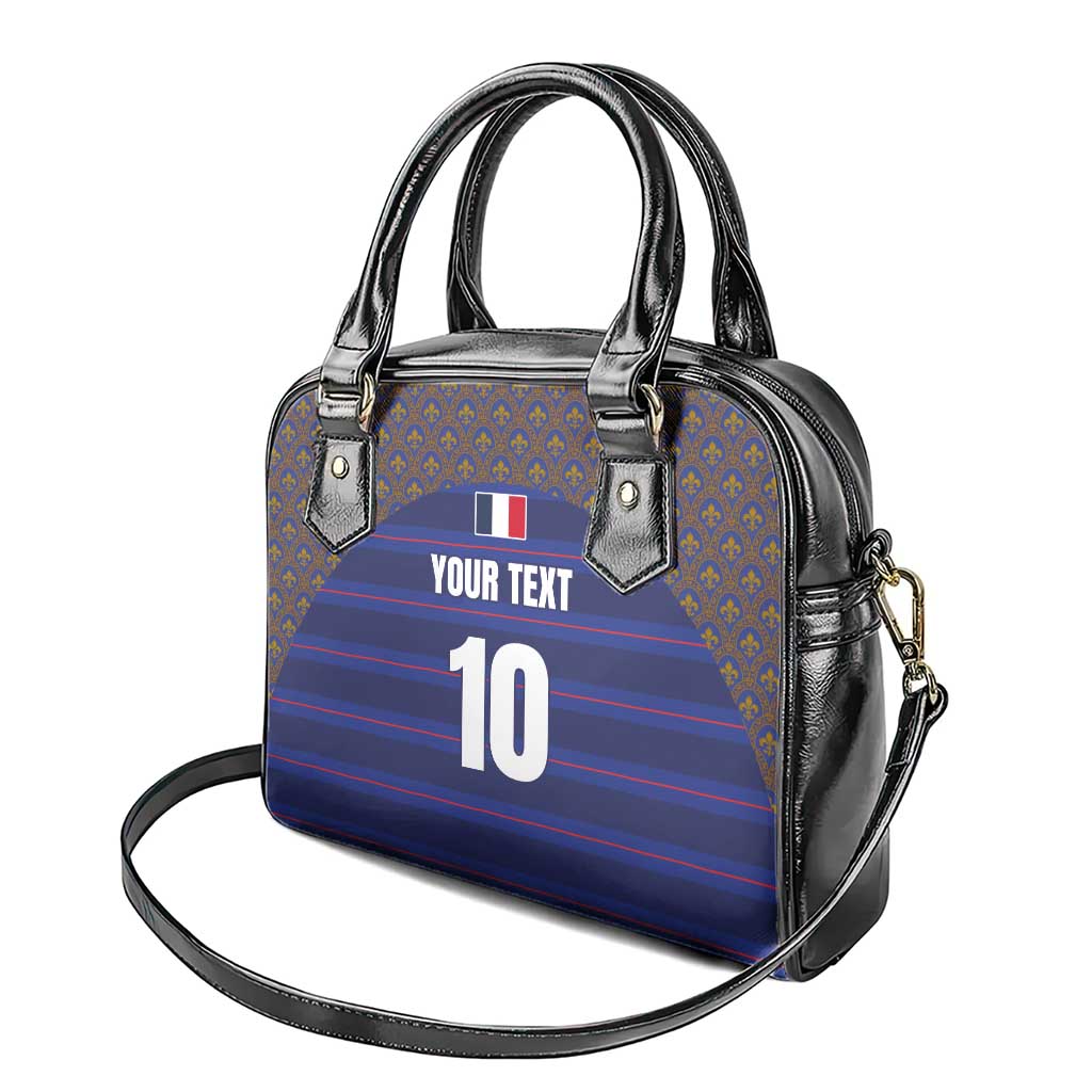 Custom France Rugby-Le XV de France Shoulder Handbag Go Les Bleus