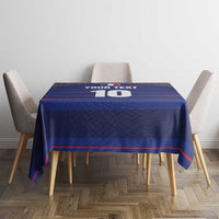 Custom France Rugby-Le XV de France Tablecloth Go Les Bleus