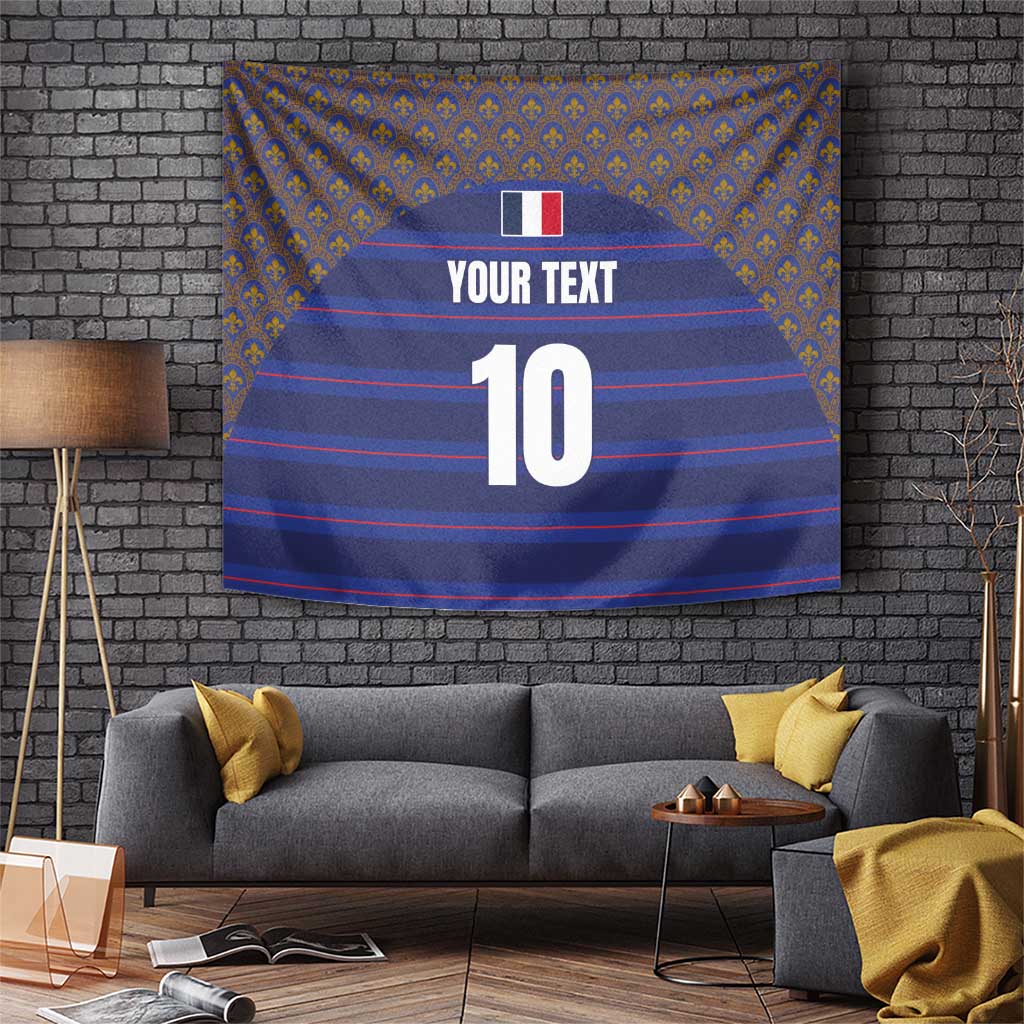 Custom France Rugby-Le XV de France Tapestry Go Les Bleus