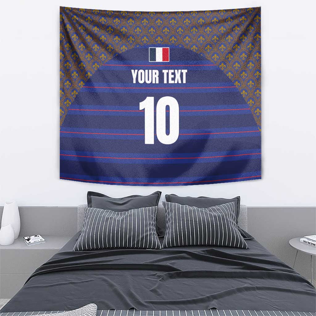 Custom France Rugby-Le XV de France Tapestry Go Les Bleus
