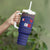 Custom France Rugby-Le XV de France Tumbler With Handle Go Les Bleus